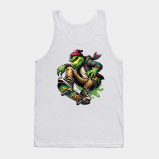 Grinch sk8 design Tank Top